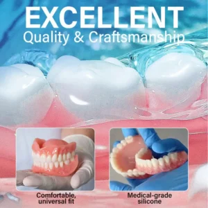 🔥Limited Time 50% OFF： 2nd ltem 60% Off🔥Dresfa® Medical Full Denture with Strong Suction ✅ Made and Shipped from the USA🍀