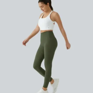 🍑Dresfa® High Waisted Waist Shaping Pocket Shaping Training Leggings